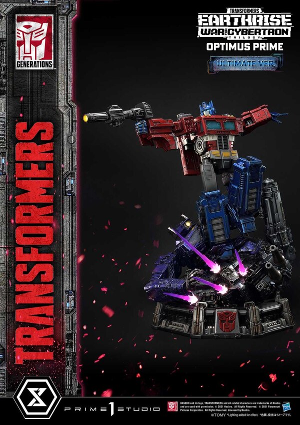 Prime 1 Studio War For Cybertron Earthrise Optimus Prime Ultimate Version  (35 of 76)